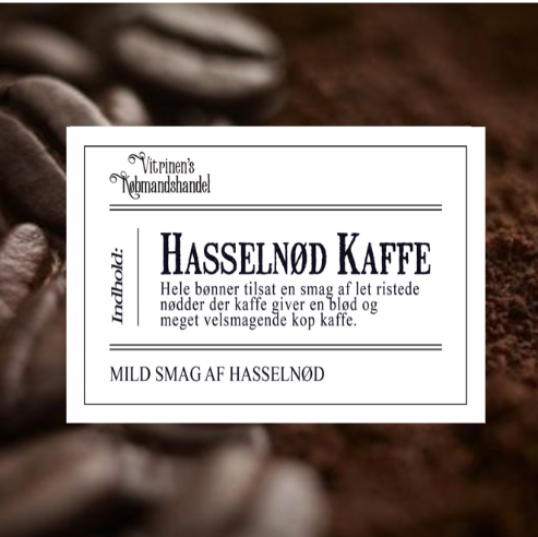 Hasselnød kaffe - Dessert kaffe